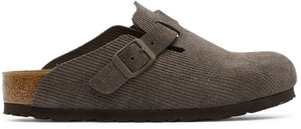 <p>Stüssy Brown Birkenstock Edition Boston Loafers, $185, <a href="https://rstyle.me/+aeC88TgfUBuZz5rsEt1yaQ" rel="nofollow noopener" target="_blank" data-ylk="slk:available here;elm:context_link;itc:0;sec:content-canvas" class="link ">available here</a>. </p>