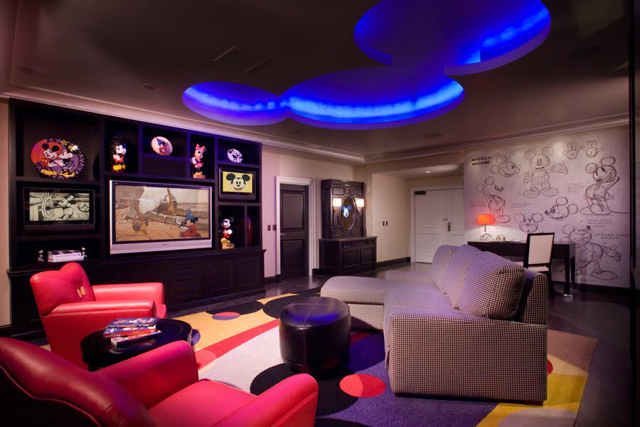 Mickey Mouse Penthouse, Disneyland Hotel in Anaheim, California