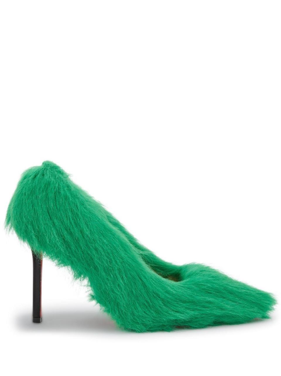 <p><a href="https://go.redirectingat.com?id=74968X1596630&url=https%3A%2F%2Fwww.farfetch.com%2Fshopping%2Fwomen%2Fheron-preston-faux-fur-100mm-leather-pumps-item-20191945.aspx&sref=https%3A%2F%2F" rel="nofollow noopener" target="_blank" data-ylk="slk:Shop Now;elm:context_link;itc:0;sec:content-canvas" class="link ">Shop Now</a></p><p>Faux-Fur Leather Pumps</p><p>FarFetch</p><p>$630.00</p>