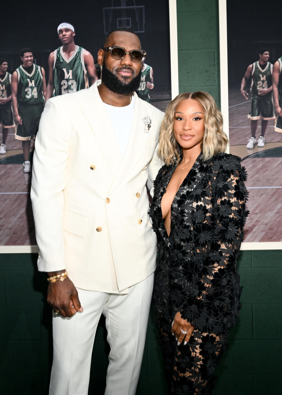 Lebron James & Savannah Brinson