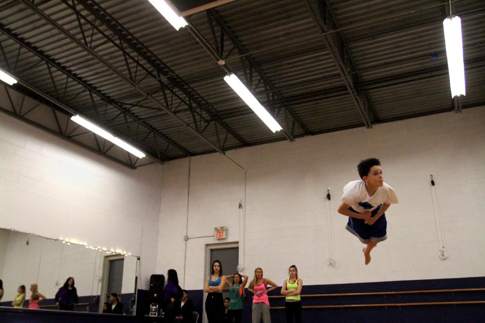 The Providence Journal first reported on Joey Acciardo's incredible flipping ability back in 2013 when he was a 10-year old at his mother's dance studio.