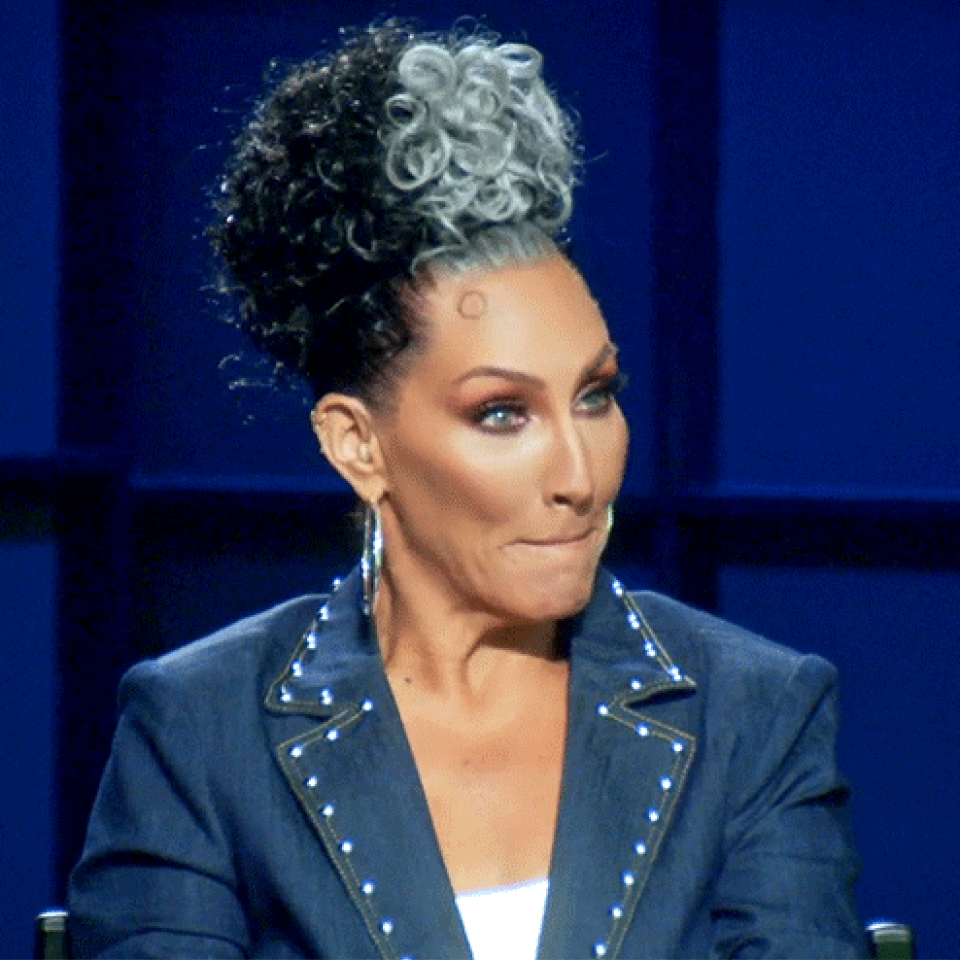 Closeup of Michelle Visage