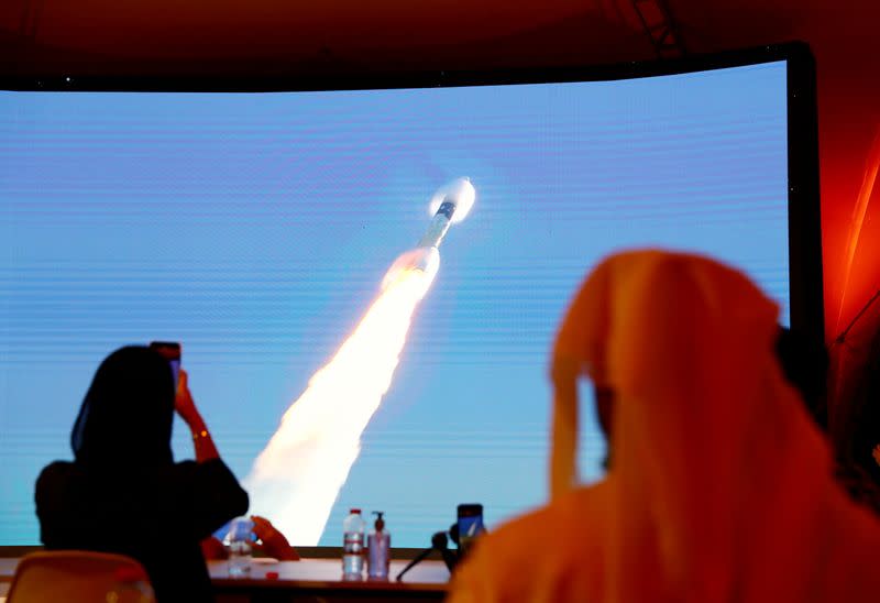 FILE PHOTO: Launch of the United Arab Emirates Mars mission, in Dubai