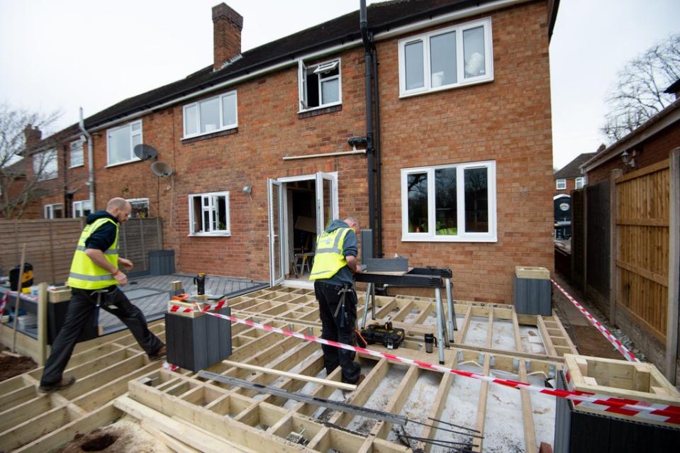 Concerns over the end of the stamp duty holiday pushed down housebuilders on Thursday (Jacob King/PA) (PA Wire)