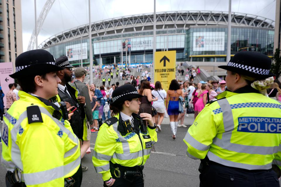 Taylor Swift concert at Wembley Stadium (Copyright 2024 The Associated Press. All rights reserved)