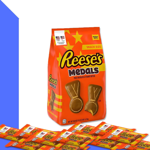 reese's medals packaging