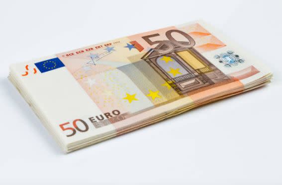 Banconote da 50 euro (Getty Images)