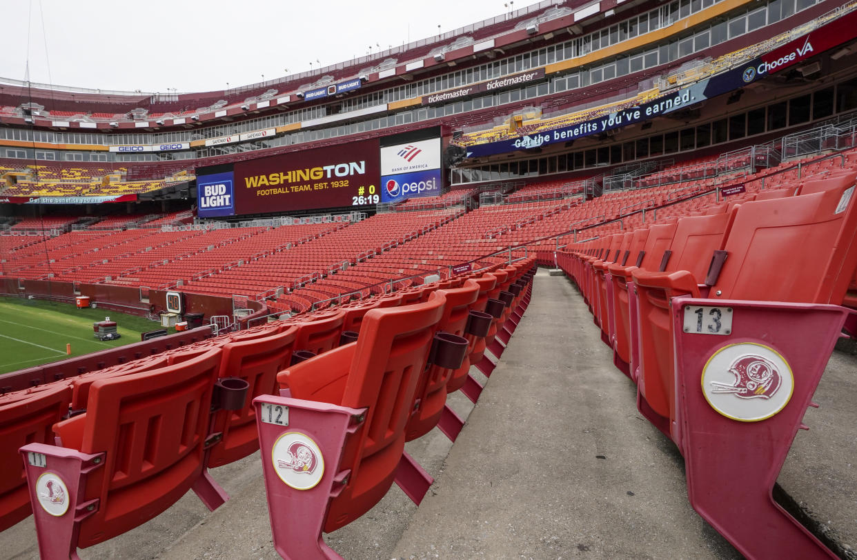 With the Commanders on the block, what will be the fate of FedEx Field? (Toni L. Sandys/The Washington Post via Getty Images)