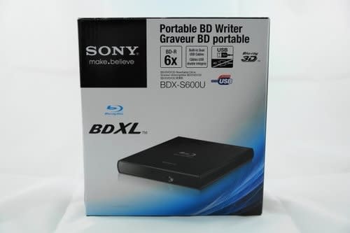 『分享』Sony BDX-S600U 新型藍光外接燒錄機