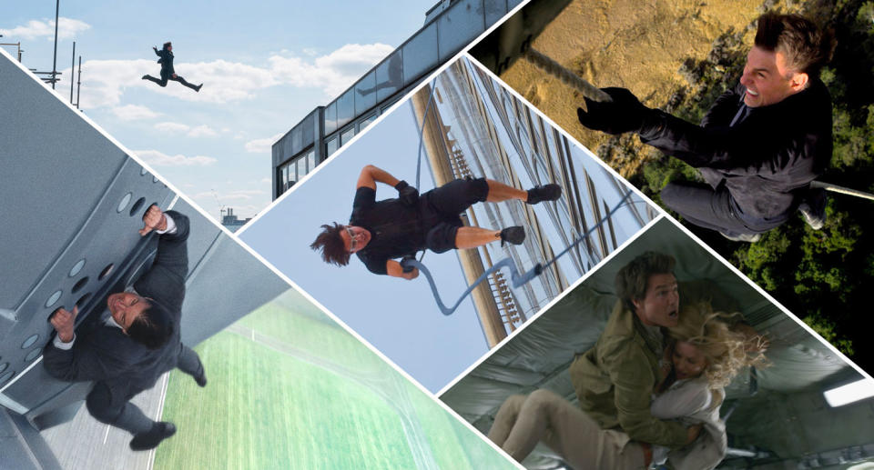 Tom Cruise is known for putting himself on the line when it comes to stunts. (Paramount/Universal)