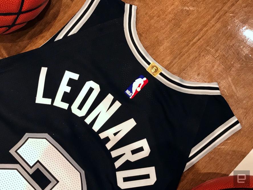 Tap Nike's new app-connected NBA jerseys with your smartphone