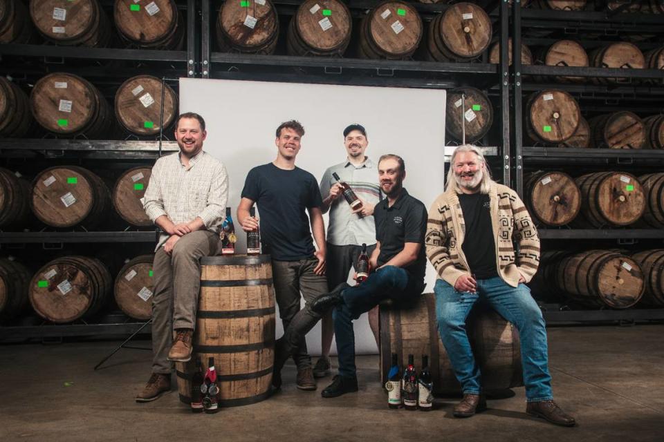 The Doc Swinson’s Leadership Team, from left to right: Steve Main, Jesse Parker, Keith Seidel, Dennis Schafer, Chris Cearns in May 2022.