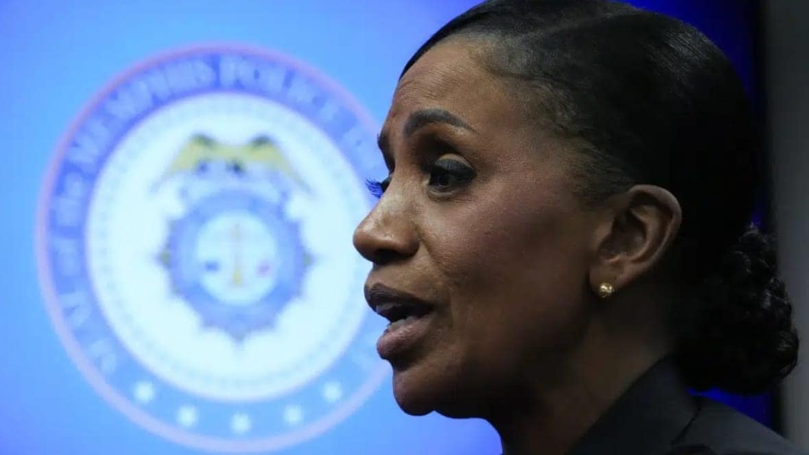 Memphis Police Director Cerelyn Davis speaks during an interview with The Associated Press in Memphis, Tennessee on Jan. 27 in advance of the release of police body cam video showing Tyre Nichols being beaten by Memphis police officers. Nichols later died as a result of the incident. (Photo: Gerald Herbert/AP)