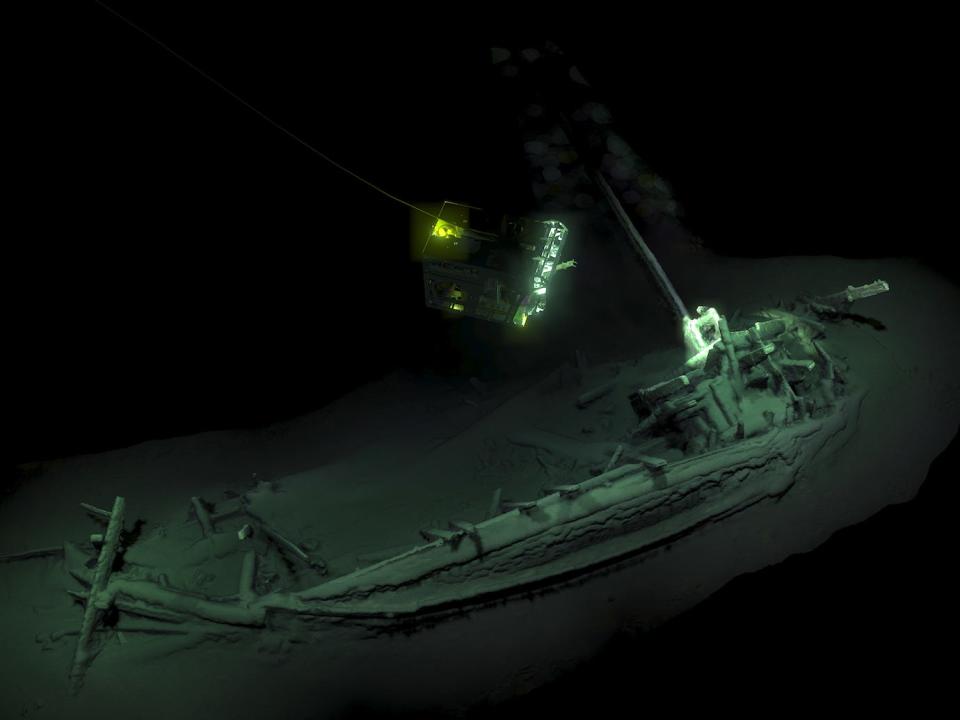 A 3D Image of World's Oldest Shipwreck in the Black Sea