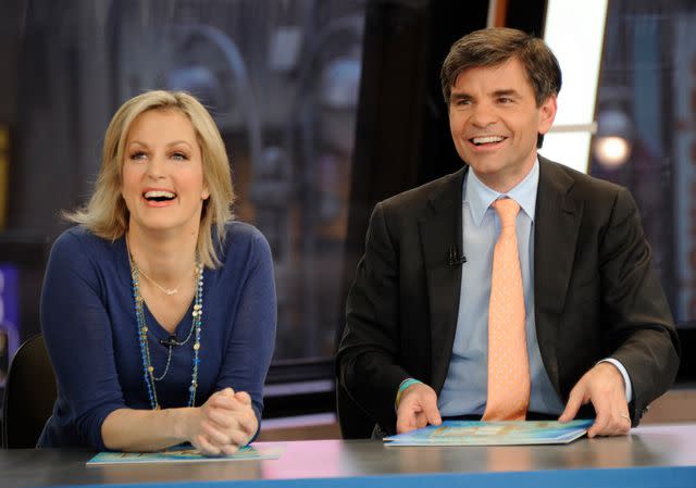 Ida Mae Astute/Disney-Disney General Entertainment Content Ali Wentworth and George Stephanopoulos on 'Good Morning America' in 2013