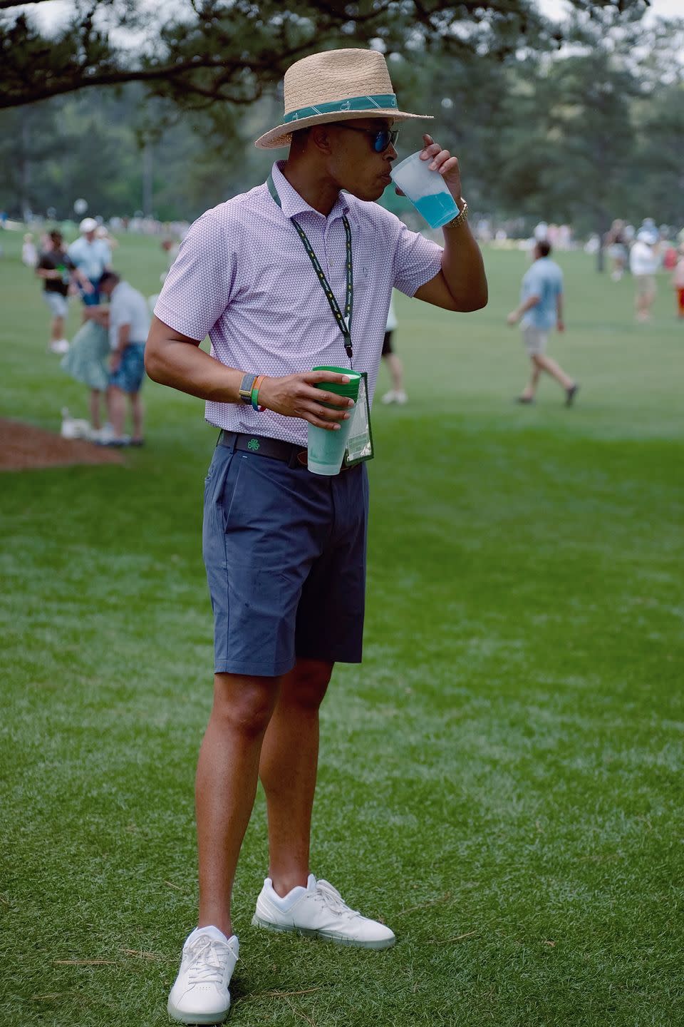 golf style at the masters