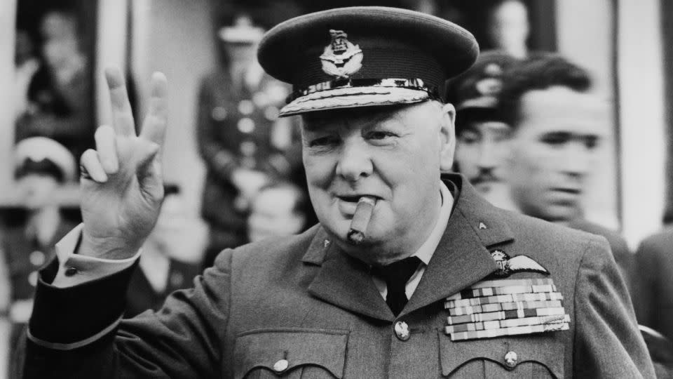 Second World War-era Conservative British Prime Minister, Winston Churchill, is also one of history's most famous cigar smokers. - Central Press/Hulton Archive/Getty Images