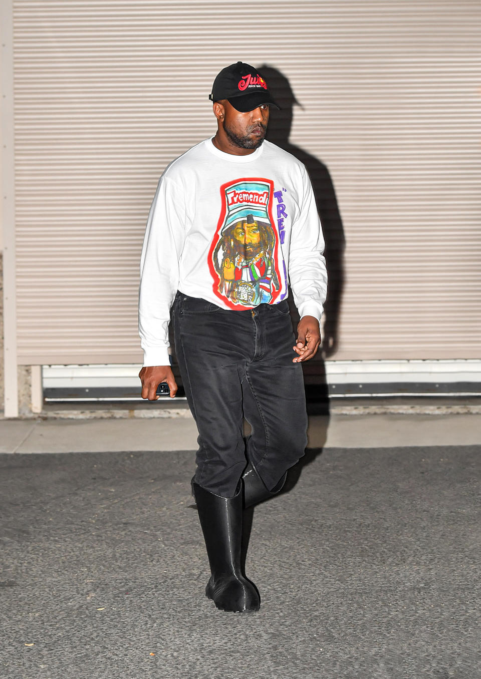 Kanye West Wearing Tremendez Shirt