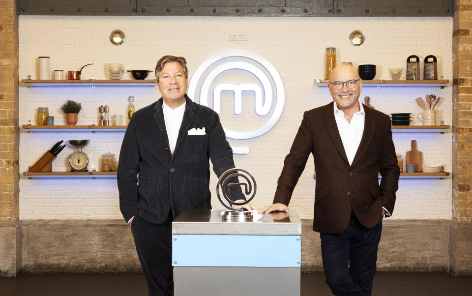 John Torode and Gregg Wallace are back to judge. (BBC)