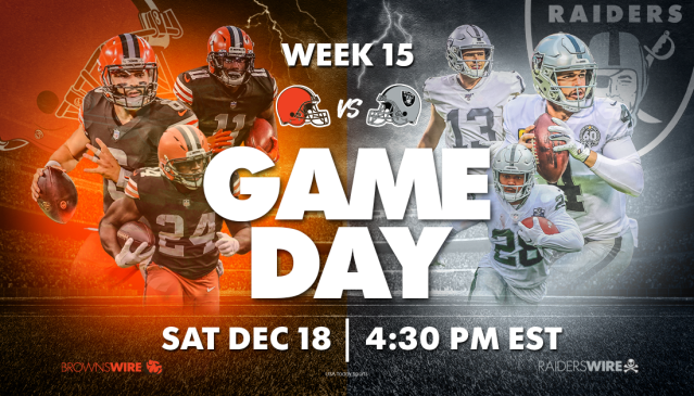 Cleveland Browns' week 15 game against the Las Vegas Raiders