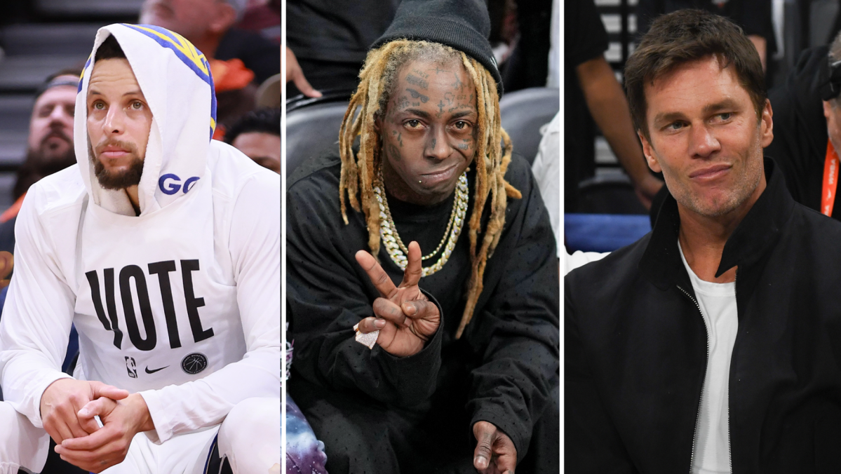 Curry likes Lil Wayne, Warriors Finals pick, Brady comparisons