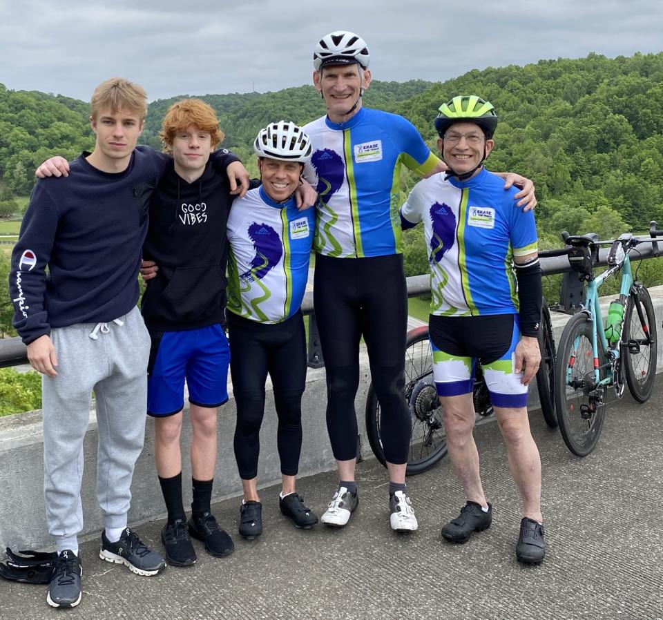 Skating Champ Scott Hamilton Completes 444-Mile Bike Ride for Cancer Research 25 Years After Finishing Chemo