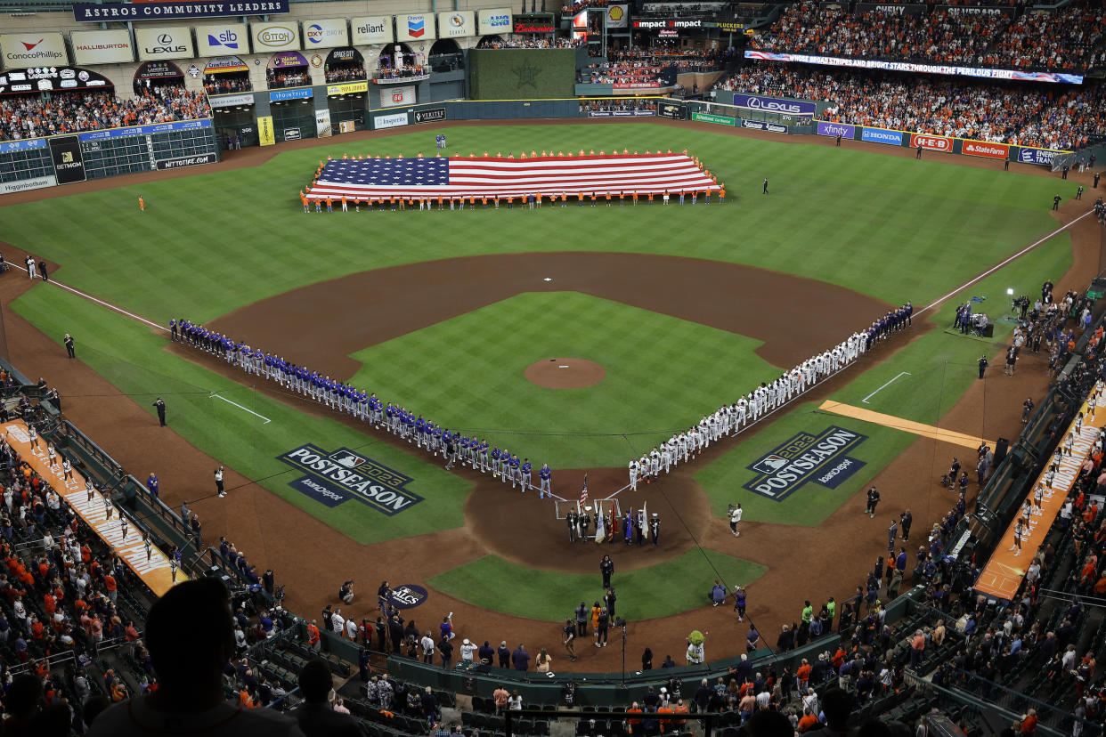 Houston's Minute Maid Park. (Carmen Mandato/Getty Images)