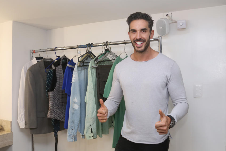 MEXICO CITY, MEXICO - MAY 31: Pedro Prieto poses for photos during a backstage access for the play 'Toc Toc' at Teatro Libanes on May 31, 2019 in Mexico City, Mexico.   (Photo by Adrián Monroy/Medios y Media/Getty Images)