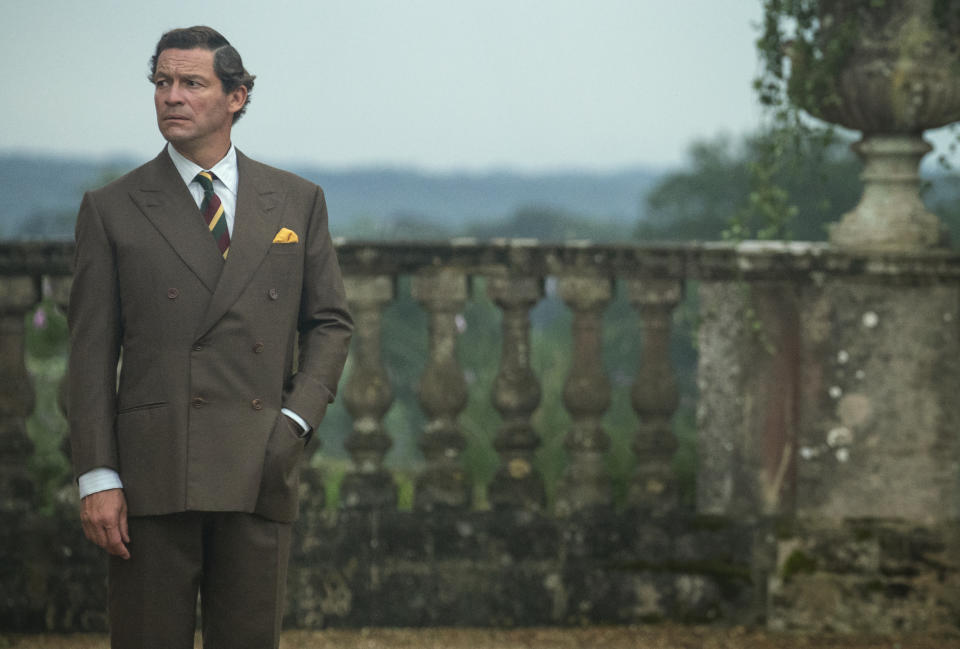 Dominic West is Prince Charles in the fifth season of 