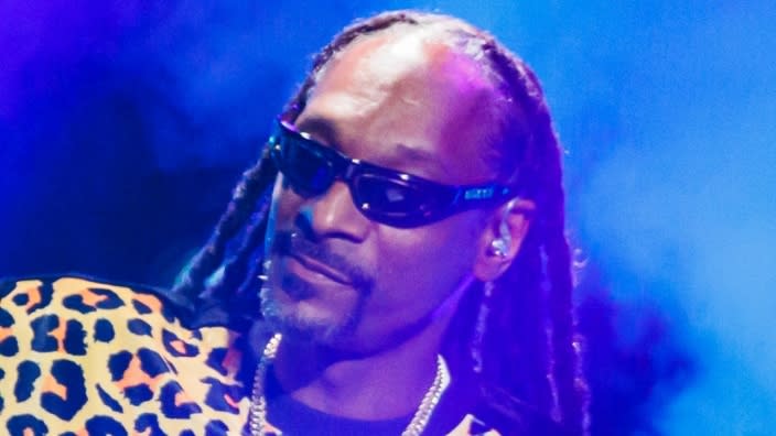 Snoop Dogg, as DJ Snoopadelic, performs during the 2022 MTV Movie & TV Awards last month in Santa Monica, California. (Photo: Rich Polk/Getty Images)