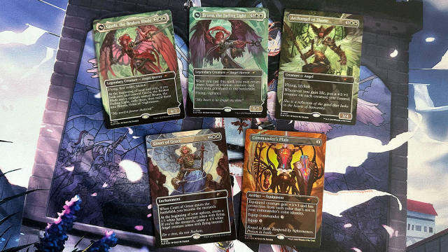 Magic's new Secret Lair Commander deck lets you unleash angelic fury