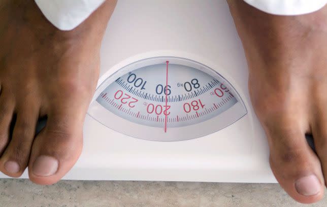 4) Rapid, unexplained weight loss.