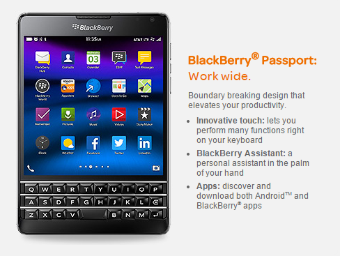 AT&T will soon sell an even sexier version of the BlackBerry Passport