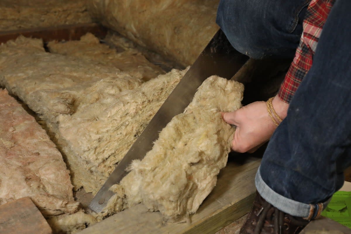 Installing insulation is one of the many ways to make a home more energy efficienct (Philip Toscano/PA) (PA Wire)