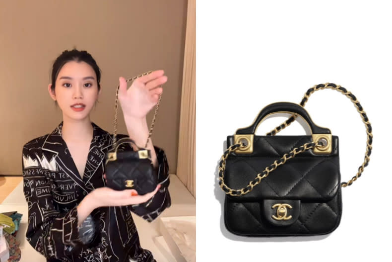 ▲CHANEL口蓋卡片鍊帶包 NT$70,900