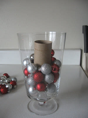 Ran out of ornaments for your centerpiece? Well … 