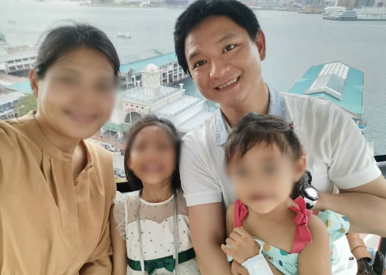 Electrician Xu Wenming and his wife have two daughters and are the financial backbone of a family of four.


