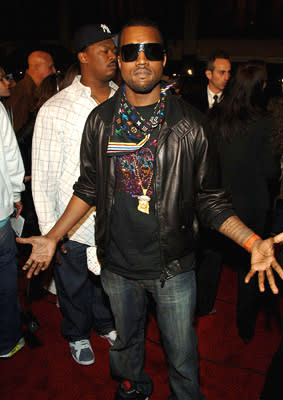 Kanye West at the NY premiere of Paramount's Mission: Impossible III