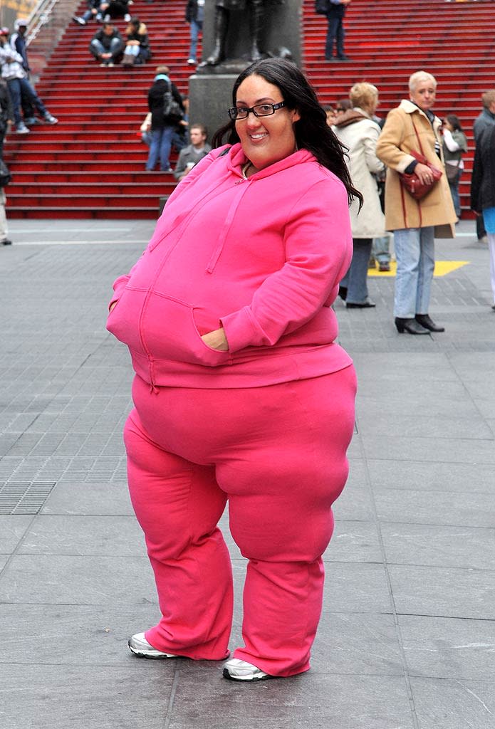 Melissa Gorga Fat Suit In New York
