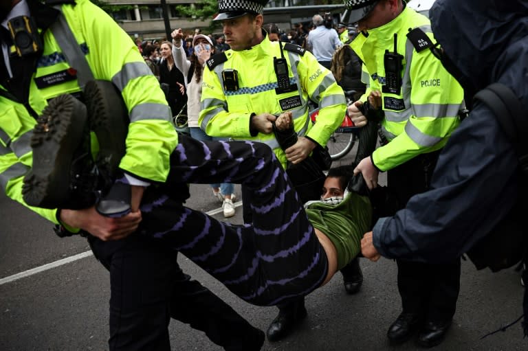 The policy has led to legal challenges and street protests (HENRY NICHOLLS)