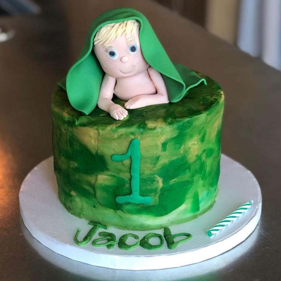 Jacob Fisher's birthday cake