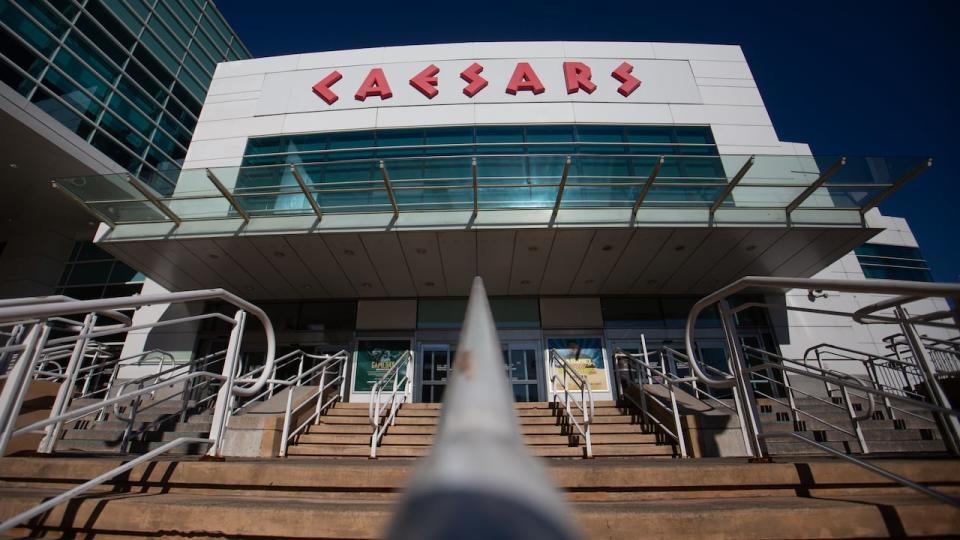 The exterior of Caesars Windsor casino resort. Photographed Nov. 14, 2023.