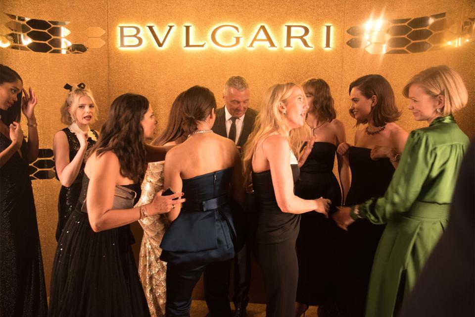 Carey Mulligan, Ellie Goulding, and Lily James Party with Bulgari in Timely Fashion