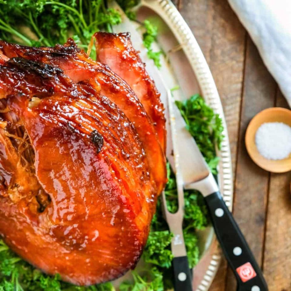 Holiday Ham with Chipotle Orange Glaze