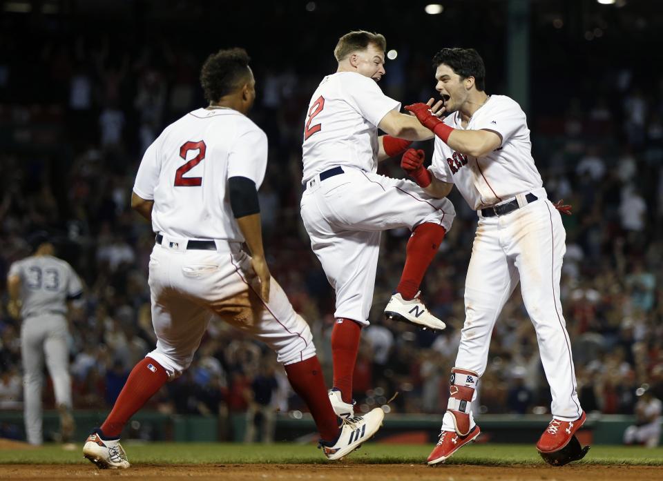 The Red Sox continue to distance themselves from the rest of the league. (AP Photo)