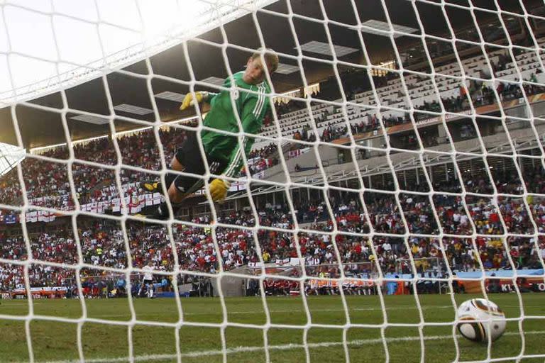 El inolvidable "gol" no cobrado a Lampard ante Alemania, en Sudáfrica 2010