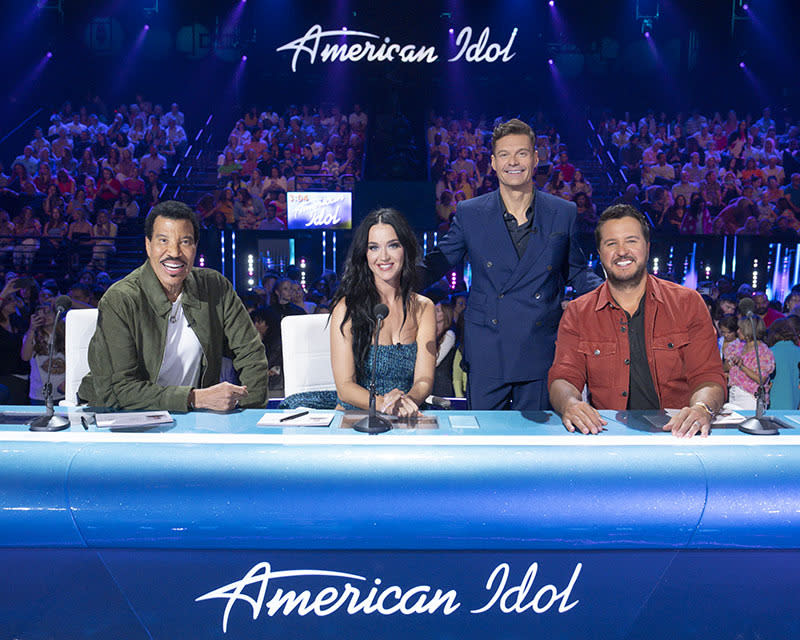 Katy Perry, "American Idol," Coperni, Coperni pre-fall 2024, Lionel Richie, Ryan Seacrest, Luke Bryan