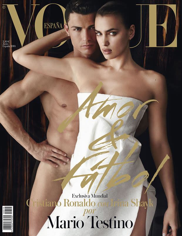 Cristiano Ronaldo and Irina Shayk: Vogue Spain, June 2014