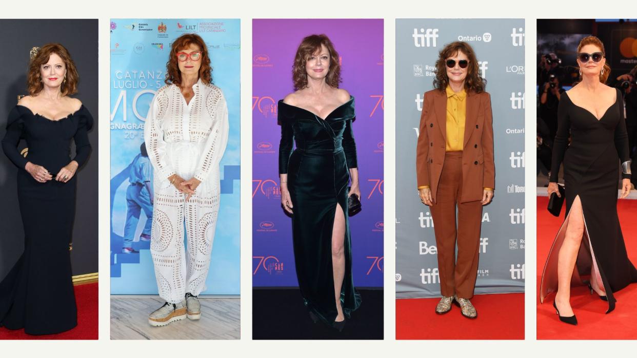  Susan Sarandon's best looks. 