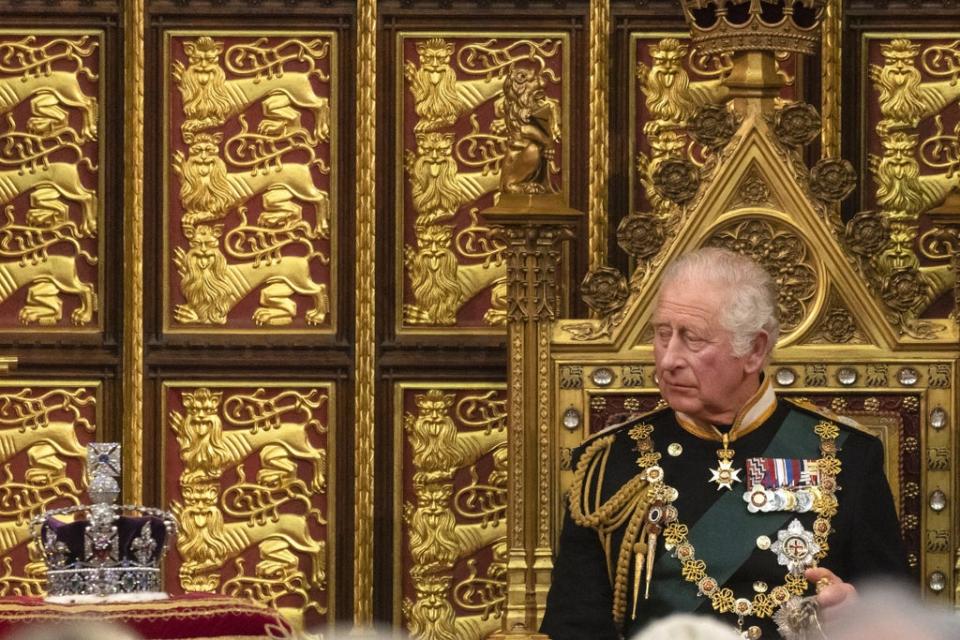 The Prince of Wales delivers the Queen’s Speech (Dan Kitwood/PA) (PA Wire)